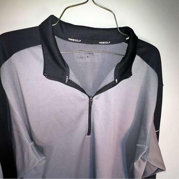 Mens Nike Golf Therma Fit 1/4 Quarter Zip Tour‎ Performance Red Pullover Size XL - Picture 3 of 9